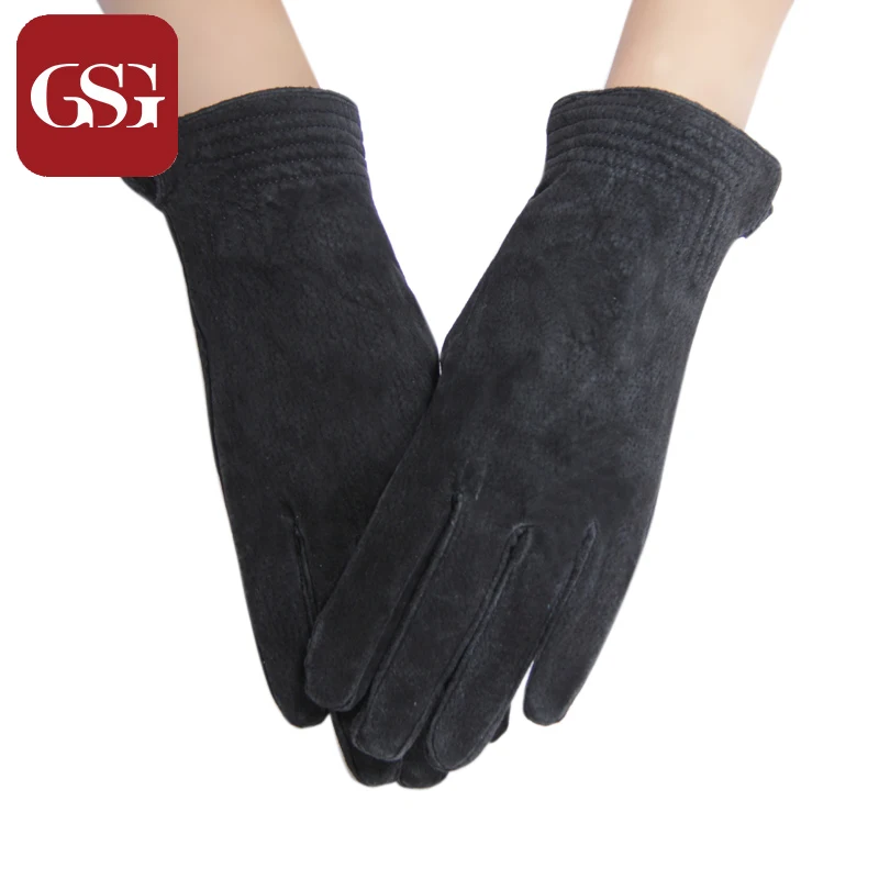 

GSG women's Leather Black Gloves women warm glove Merry Christmas Deals