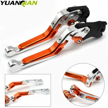 

Motorcycle aluminum Adjustable Foldable Lengthening brake clutch levers for KTM 690 Duke/SMC/SMCR 690 Enduro R 2014-2016 2015