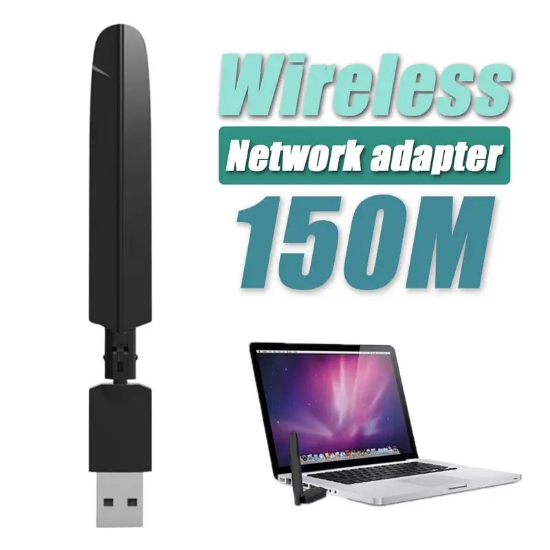 

150Mbps Desktop Laptop Launches WiFi Receiver Wireless Dual Band Desktop PCI Express WiFi Adapter