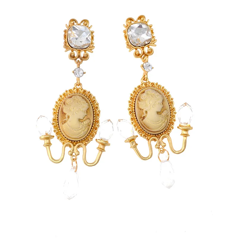 Different Charms Styles Vintage long earrings for women