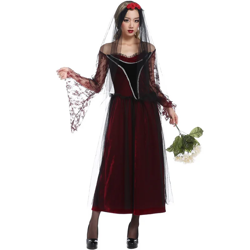 european and american game halloween witch dress bridal wear dark devil dress witch dress witch and - Halloween Fashion Games european and american game halloween witch dress bridal wear dark devil dress witch dress witch and - Halloween Fashion Games