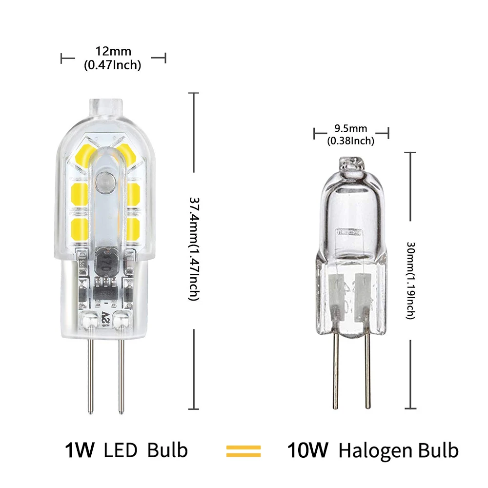 Grensk G4 светодио дный 12 В AC220V SMD2835 светодио дный лампы G4 1 Вт лампа мини ультра яркий люстра фары Замена для галогенные 2700 К 6000 К светодио дный