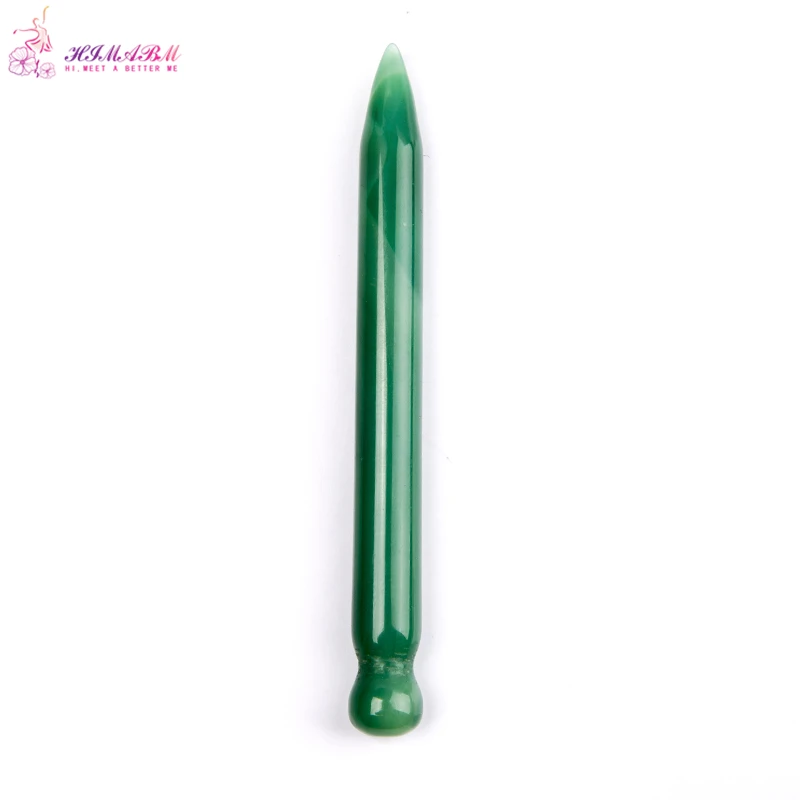 100% Natrual aventurine body massage wand face massage wand reiking healing item relax tool acupunture point stick 100% Natrual aventurine body massage wand face massage wand reiking healing item relax tool acupunture point stick