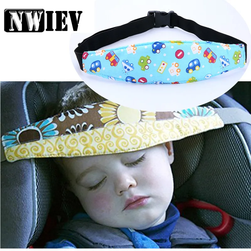 NWIEV Baby Car Seat Headrest Sleeping Head Support Pad For Saab Citroen c4 Chevrolet Cruze VW Passat B5 B7 Toyota Corolla RAV4 | Автомобили