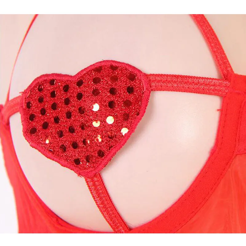 xxxl 5xl love heart hollow open bra plus size sexy lingerie hot sexy underwear exposed chest babydoll women sexy costumes 688