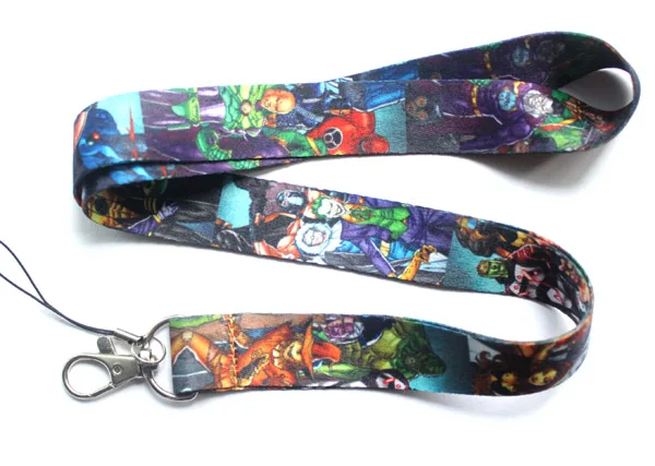 Один горячий аниме Фея хвост Doraemon ключ lanyards id значок держатель брелок шеи ремни для мобильного телефона#61202 - Цвет: 8