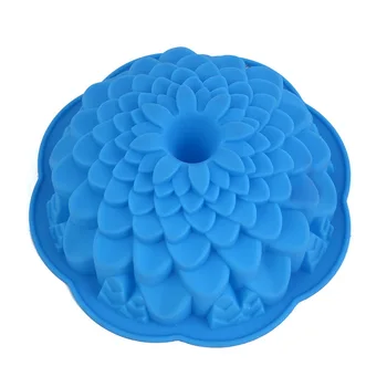 

Big Size Flower Cake Mold Silicone Daisy Flower Bread Pan Chiffon Cake Mold Sunflower Bakery Pastry Bread Baking Mould H662