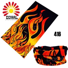 Fashion Style Motorcycle Hijab Fish Bandana Headwear Scarf Seamless Unisex Mask Cap For Men Women Free