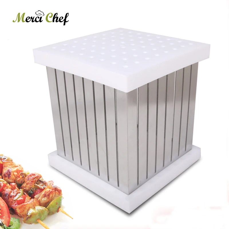 

Brochette Express kabob skewers spiedini shish kebab pincho arrosticini maker for 64 skewers at once