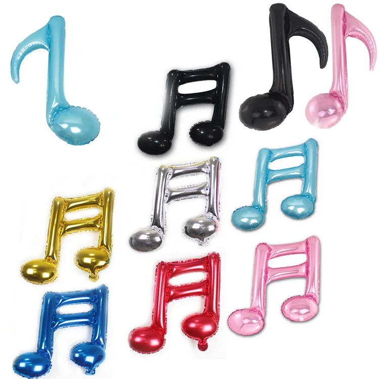 Detail Feedback Questions About 3pcs Lot 16inch Music Notes Dance
