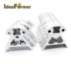 3D Printer Vertex Reprap Corners Kossel 2022 Aluminum profile All-metal Delta 1 set 3 Top+6 bottom 3D Printer parts Frame ► Photo 2/6