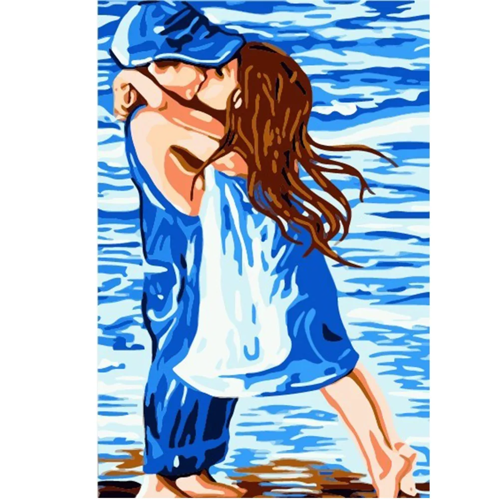 Frameless Wall Picture Painting By Numbers Canvas Painting Home Decor
