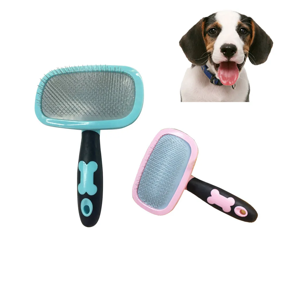 

New Qualified Dropship Pet Dog Cat Grooming Cleaning Brush Comb Hair Fur Shedding 360 Rotate Tool fur wizard OC27