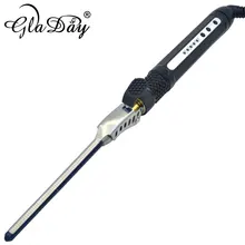 Мужские бигуди для волос керамические 7 мм щипцы для завивки волос маленькие волосы глубокие кудрявые бигуди щипцы для завивки вращающиеся на 360 градусов