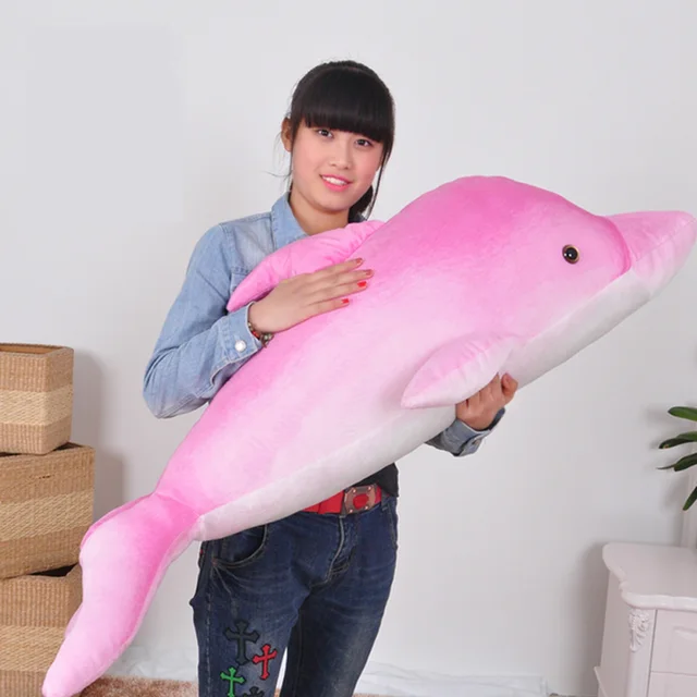 farcito Jumbo Fancytrader farcito Delfino Giant Peluche Animali WDHI9eYE2