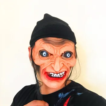 

2017 New Horror Skull Full Head Witch Mask for Halloween, Fancy Dress, Dance Party Scary Mask Costume ,Zombie Mask Festival Gift