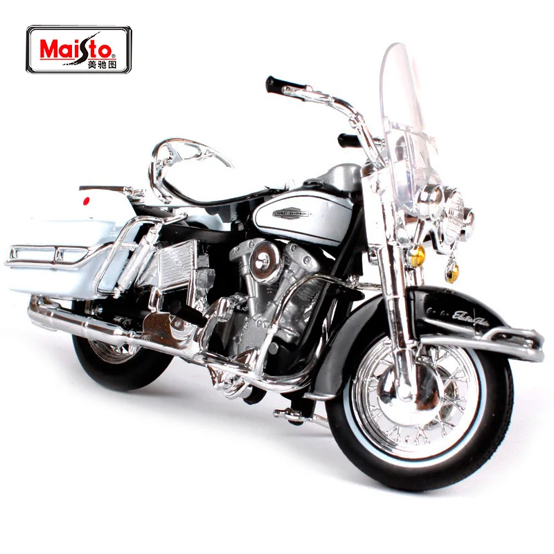 

Maisto 1:18 1966 Harley FLH Electra Glide MOTORCYCLE BIKE Model FREE SHIPPING 10142