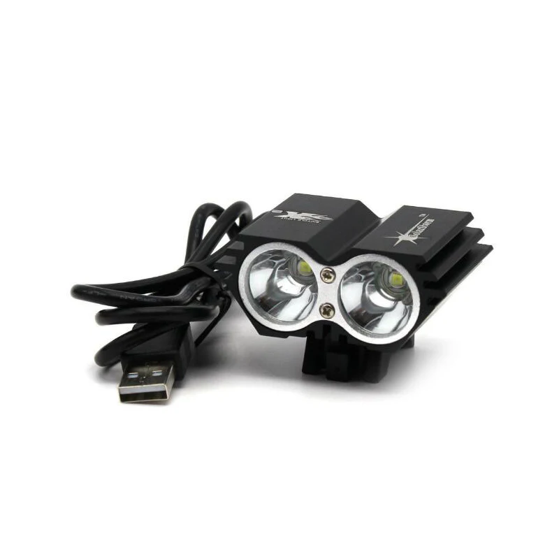 Светодиодный фонарь luces bicicleta USB 5000lm XM L T6 L2 светодиодный светильник Bycycle налобный