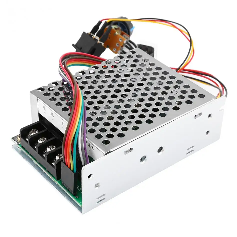 

DC Motor Speed Controller DC 10V-55V PWM Brushed CW CCW Reversible Switch With Digit Display