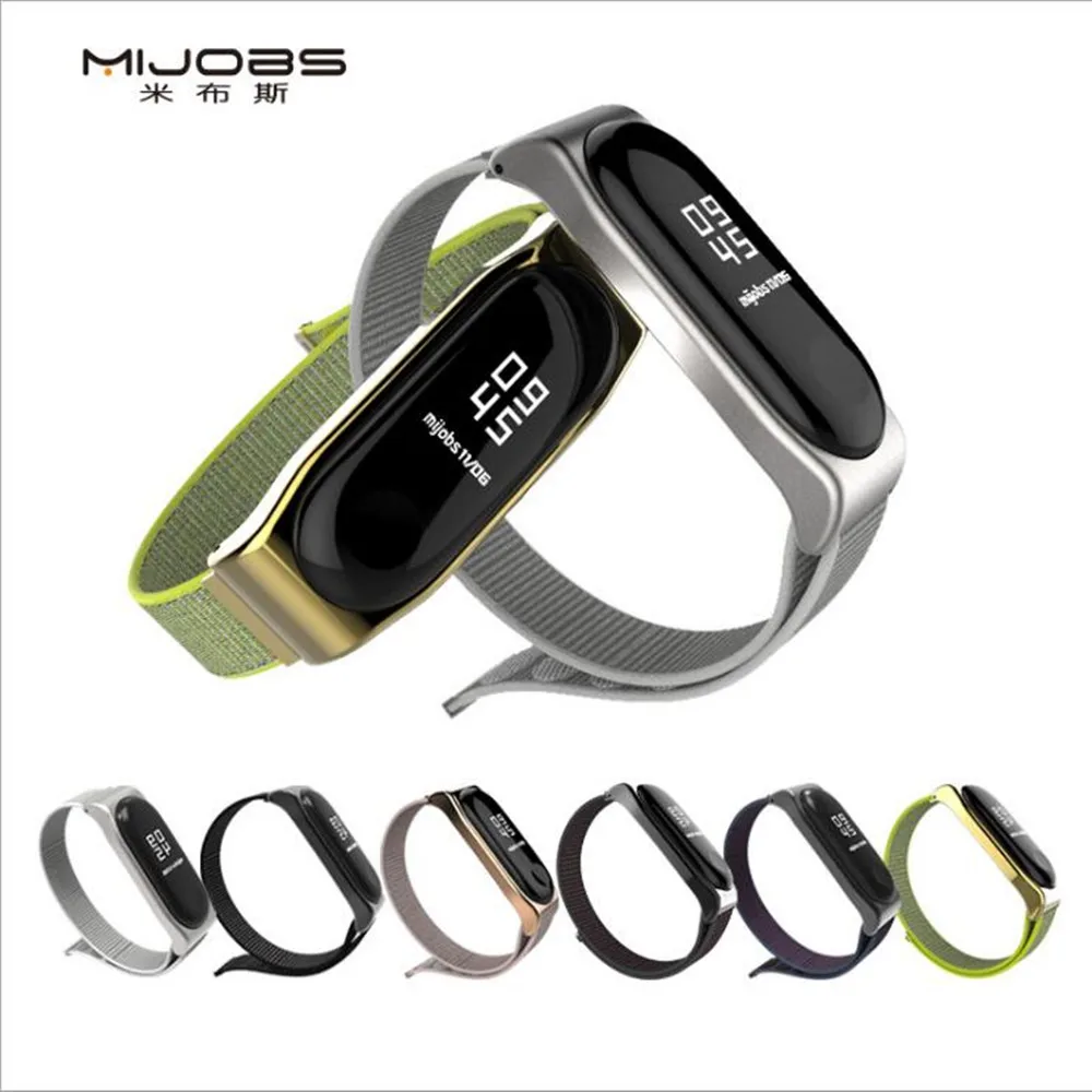 

Mi Band 3 Strap bracelet Silicone nylon Mi Band3 for Xiaomi mi band 3 braceletWristband Smart Band Accessories wrist Strap