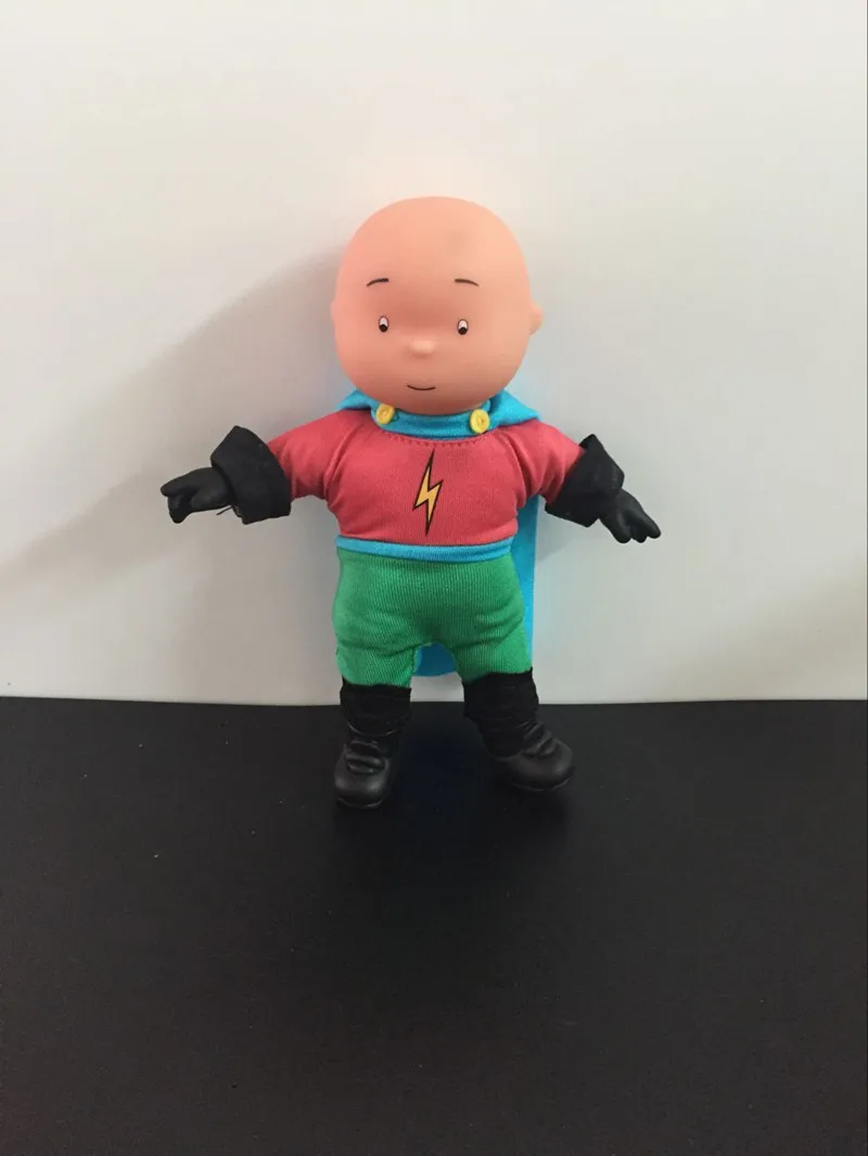 4 шт./лот мультяшная фигурка модель игрушки Caillou 16 см ПВХ фигурка модель игрушки Детский подарок на день рождения