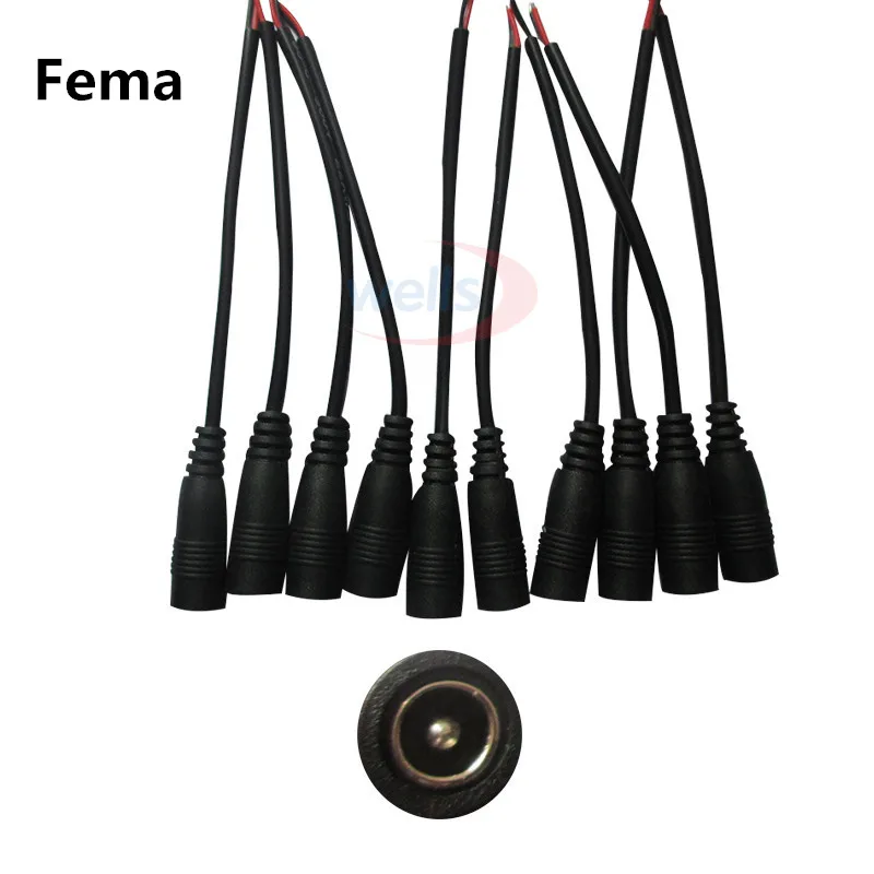 LED 20/30/70 шт. Женский адаптер переходник на 1 2/3/4/5|cable splitter|cctv femaleled connector female |