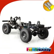 MHPC 1/10 радиоуправляемые гусеничные машины Электрический внедорожный сплав шасси комплект V2 D90 SCX10 4WD Багги грузовики для мальчиков F350 CR01 Cod. FH30005