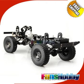 

MHPC 1/10 RC Crawler Cars Electric Off Road Alloy Chassis Kit V2 D90 SCX10 4WD Buggies Trucks For Boys F350 CR01 Cod.FH30005