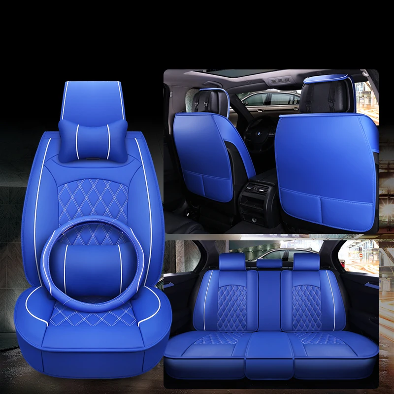Wlmwl универсальный кожаный чехол автокресла для BMW Все модели f30 f10 e46 x5 e70 x1 x3 e39 x4 f11