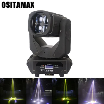 

High Power Sharpy Beam Light LED Beam Light 4 PCS 25W Super Beam RGBW 4in1 LED Stage Dj Moving Head Light Decoration
