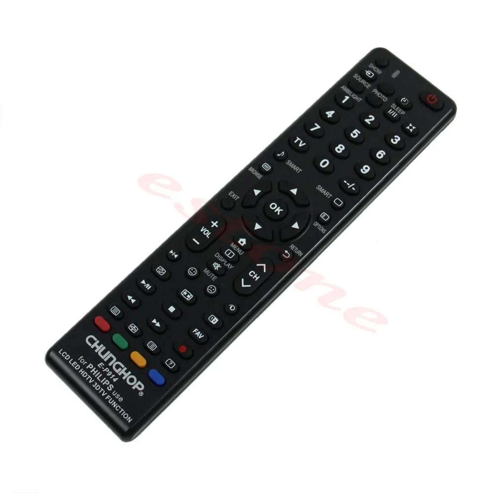 

1 PC Universal Remote Control E-P914 For Philips Use LED LCD HDTV 3DTV Function