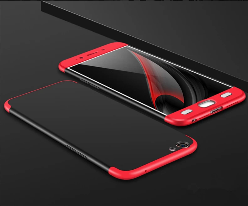 URSHINE Fitted Case for OPPO F1s Luxury 360 Degree Full Protection Slim Smooth Phone Cover oppo f1s 5.5&quot+Tempered Glass |