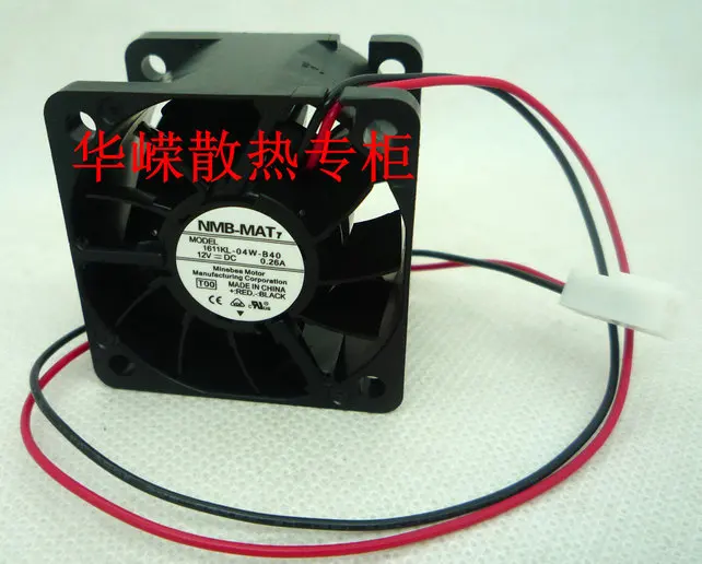

New original NMB 4028 12V 0.26A 1611KL-04W-B40 cooling fan