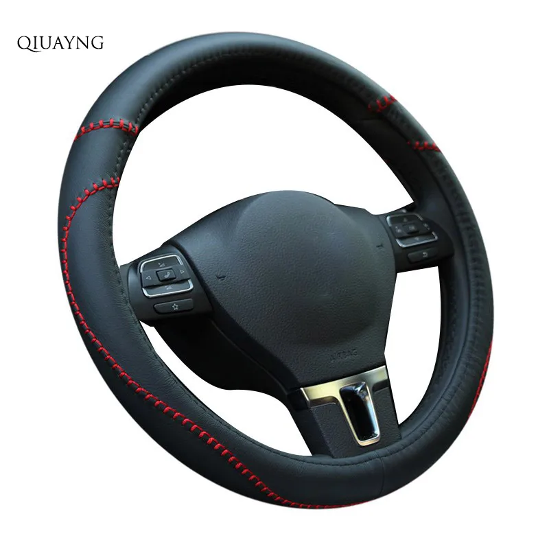

38cm / 15inch Cool Gifts For AVEO Trendy For VW LACROSSE Auto Wheel Cover Handmade Discounts Steering Wheel Cover Car styling