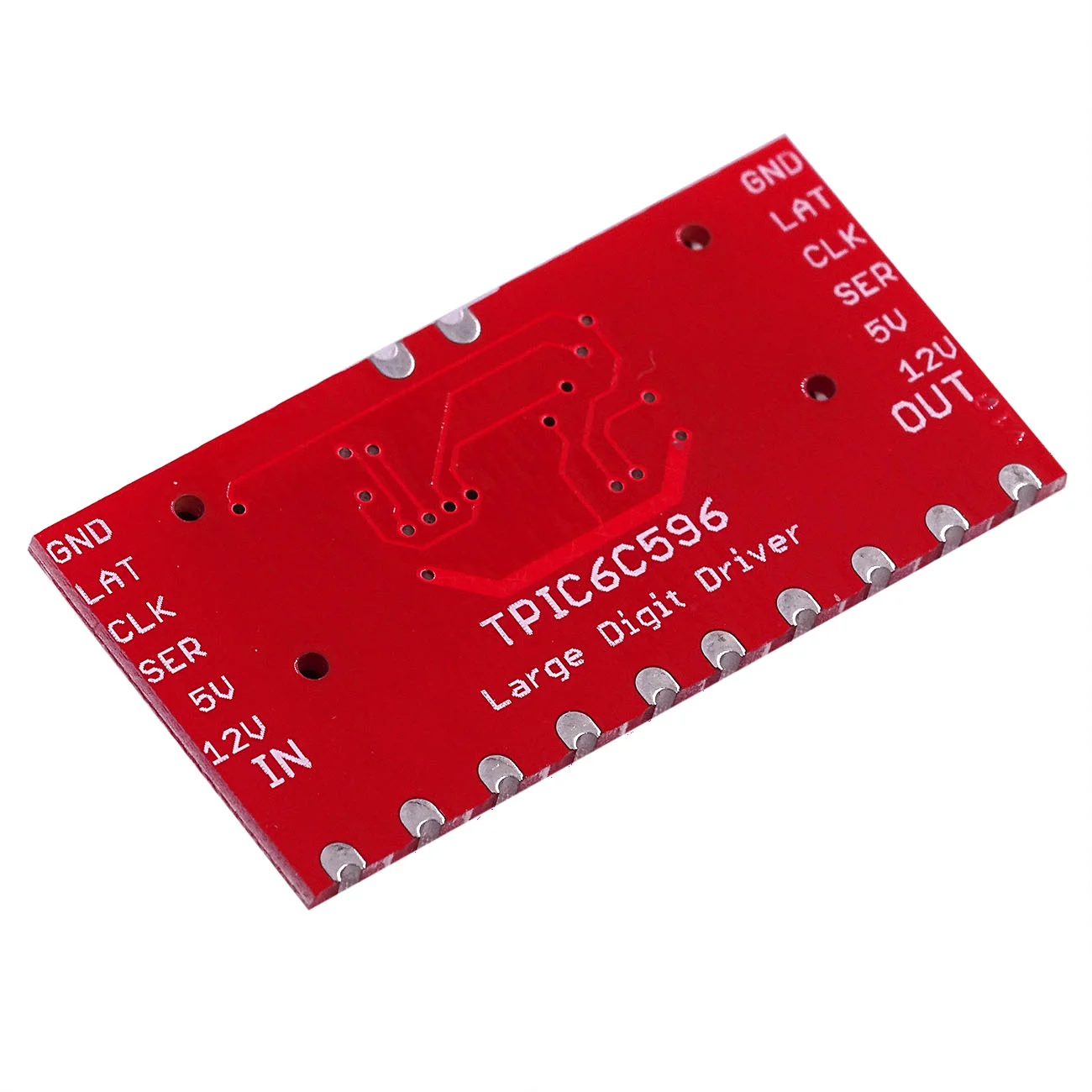 TPIC6C596 DC 5V большая цифра драйвер привода 6 5 &quot7 сегментный светодиодный дисплей