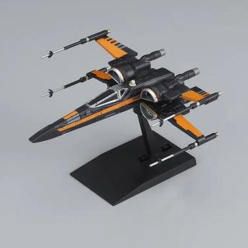 

Original Bandai Star Wars Vehicle POES X-Wing 003 PVC Assembled model doll toy Figurals