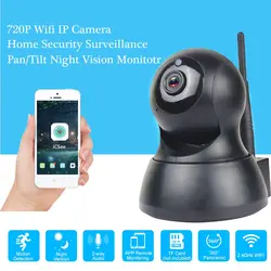 720 P IP камера Wi Fi видеонаблюдения внутренняя беспроводная камера двухстороннее аудио Smart Baby обнаружения движения CCTV iCSee