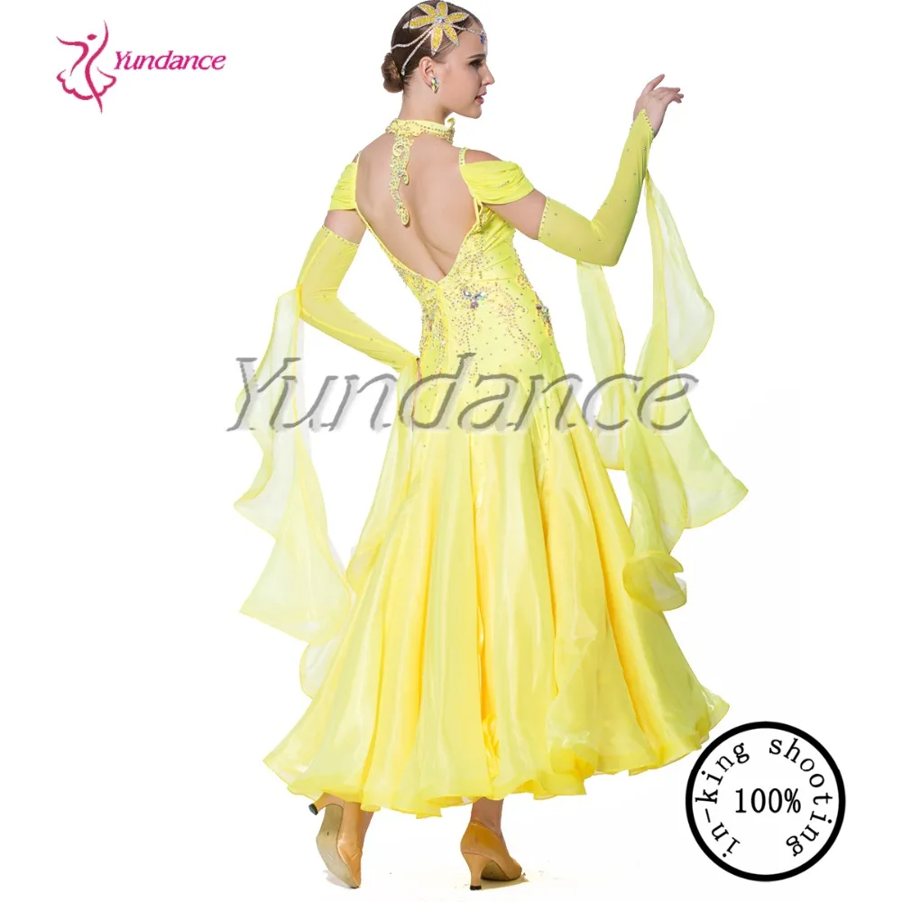 Бальное танцевальное платье современный вальс стандартный бальный зал для спортивных танцев платье B-11475