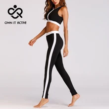 Женский йога фитнес-спорт бюстгальтер наборы Спортивная одежда для спортзала 2 шт./компл. спортивные костюмы без рукавов майка+ набивные штаны для йоги спортивные костюмы