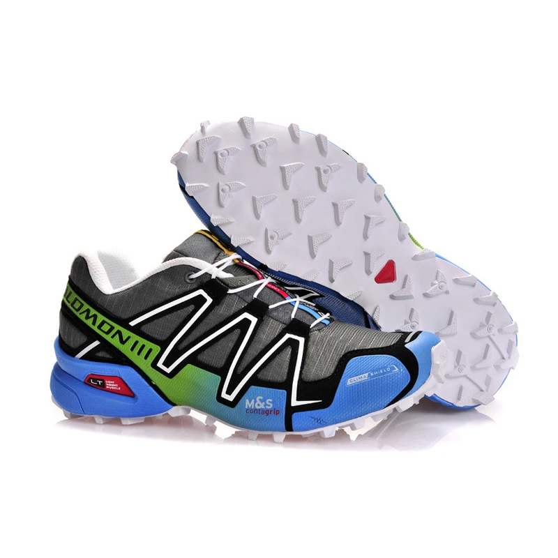 Salomon Speed Cross 3 CS III men Shoes Cushion Flats Sneakers Reflective  Sports Running Shoes Blue eur 40 46|Running Shoes| - AliExpress