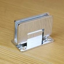 Устойчивая к кинетической энергии экспорт 90 твердая литая Медь Стеклянная Душевая Петля двери ванной комнаты клип