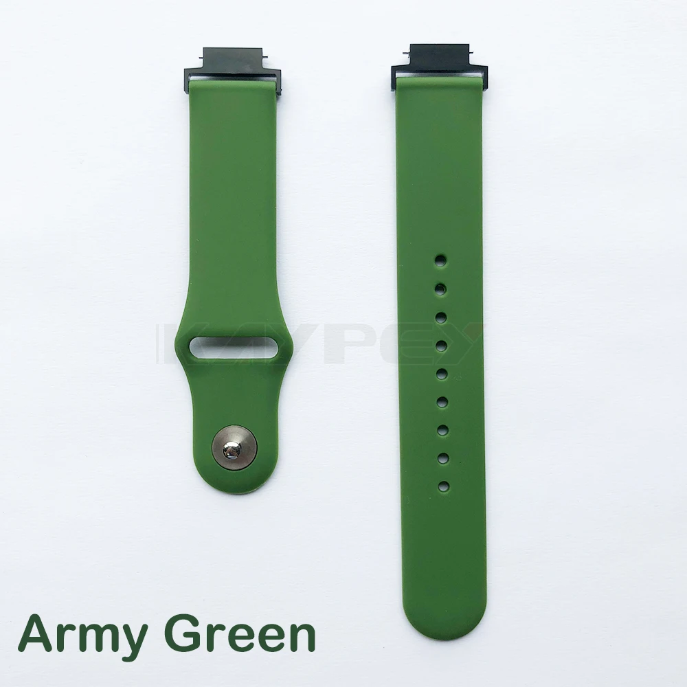 Мягкий силиконовый ремешок для Huami Amazfit Verge 3 ремешок для часов мягкий силиконовый ремешок для часов сменные полосы браслет ремни спортивный ремешок