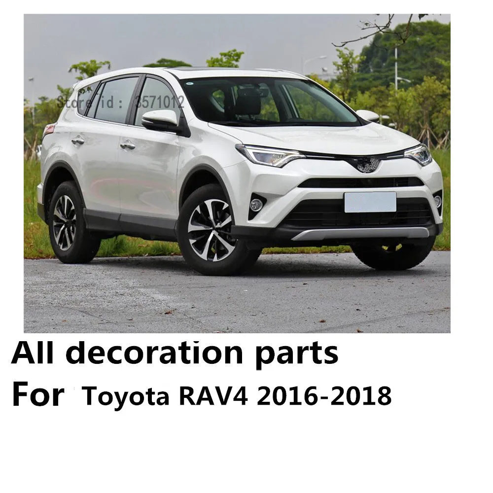 Для Toyota RAV4 автомобильный Стайлинг крышка глушителя внешний конец трубы из нержавеющей стали выхлопной наконечник хвостового выхода 1 шт