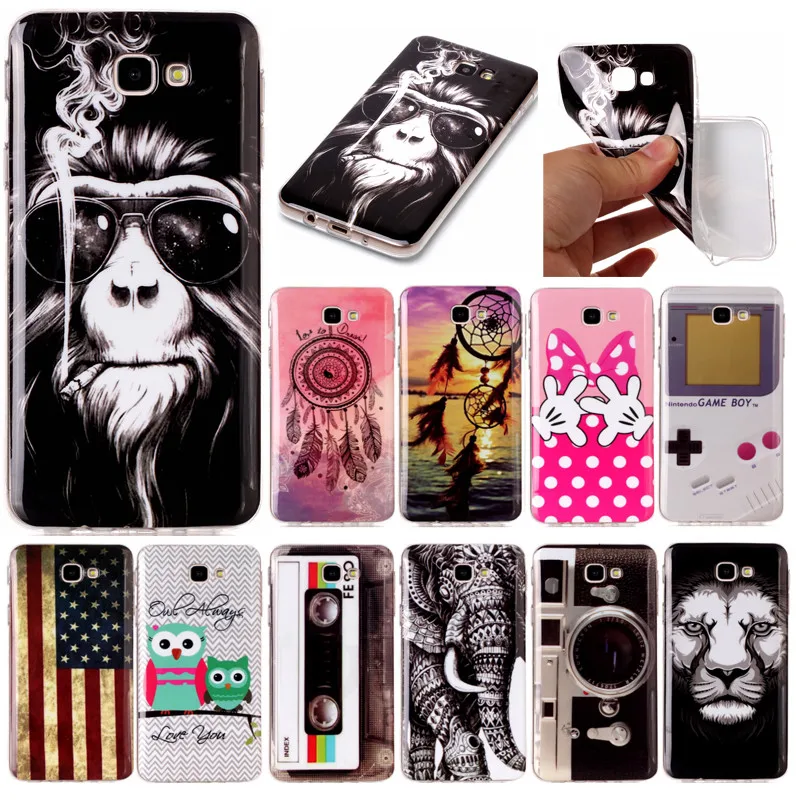 

For Samsung J5 Prime G570F Case Cover Animal Anime Silicone TPU Skin Soft Back Cover Case for Samsung Galaxy J5 Prime On5 2016