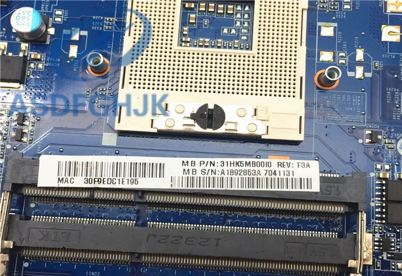 lower price  Laptop motherboard A1892853A FOR Sony VAIO SVE15 SVE151 MBX-269 motherboard DA0HK5MB6F0 31HK5MB00I0