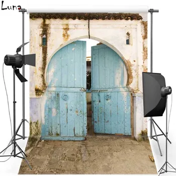 

MEHOFOTO Antique Door Vinyl Photography Background For Wedding Retro Wall New Fabric Flannel Background For photo studio 1557