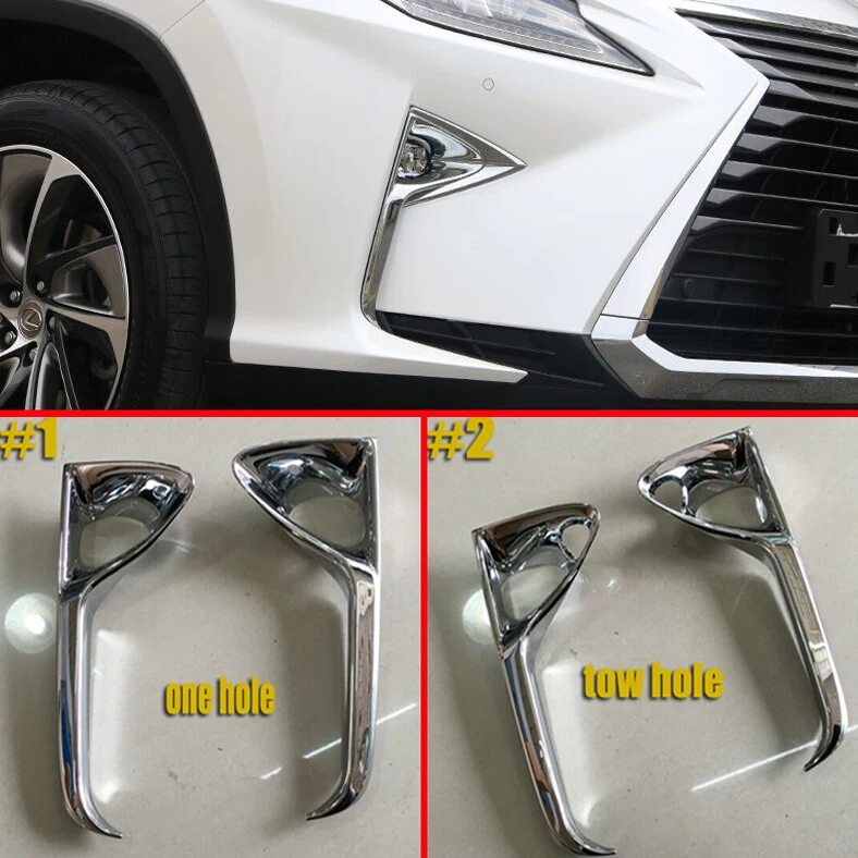 For Lexus RX Class RX350 RX405h 2016-2018 ABS Chrome Front Fog Light Lamp Cover Trim | Автомобили и мотоциклы