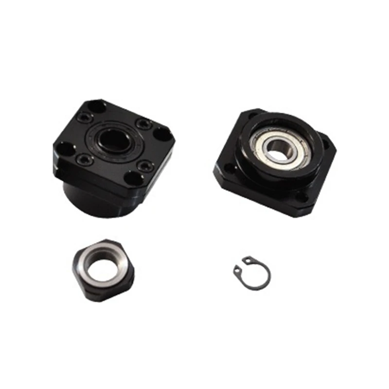 

SFU1204 ballscrew end support FK/FF10 set :1pc FK10 Fixed Side +1pc FF10 Floated Side for Ball Screw 1204 CNC part