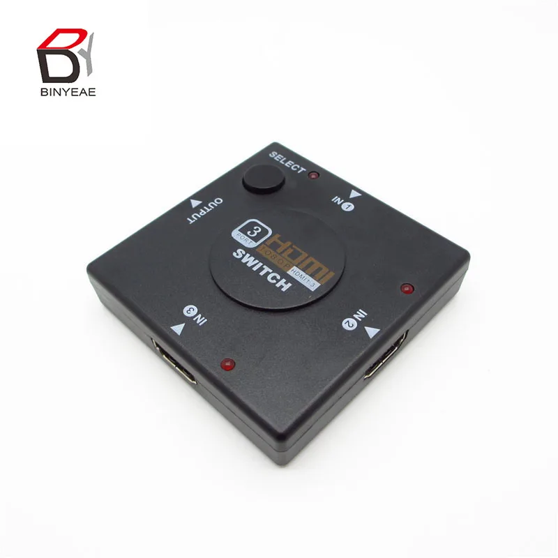 

Mini 3 Port HDMI Switch Switcher 1080P Splitter 3 input 1 Output Box HDMI Selector for PS3 PS4 Smart HDTV 1080P