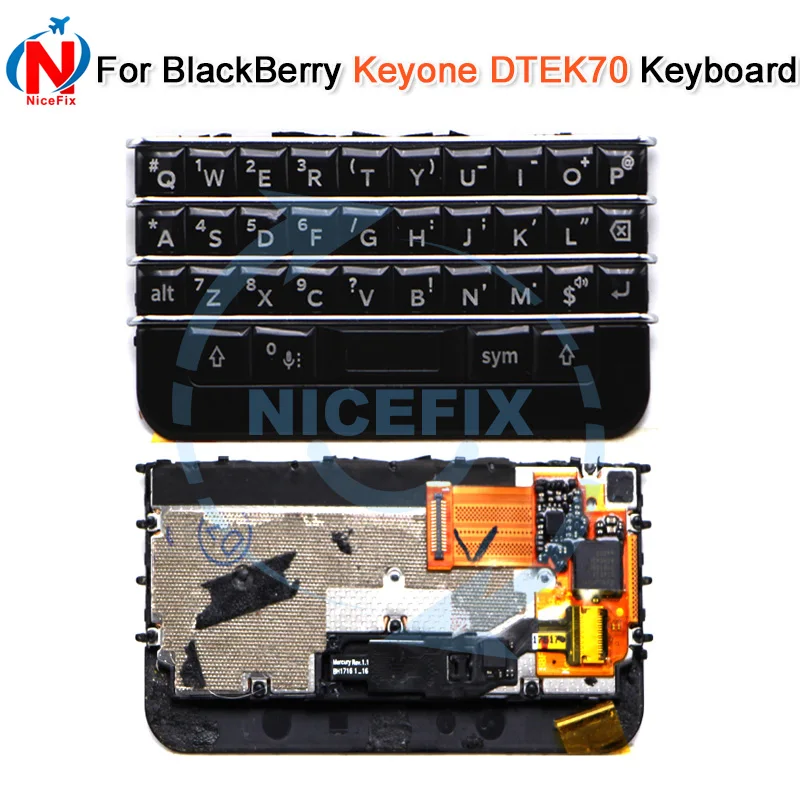 

Original Keypad For BlackBerry Keyone DTEK70 Keyboard Button Flex Cable Replacement Parts For blackbery Keyone DTEK70 Keyboard